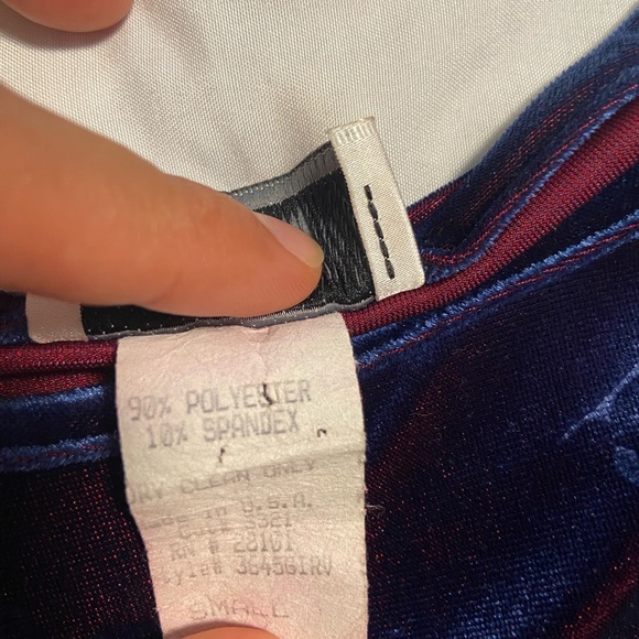 Vintage Velvet Gown - Picture 5 of 7